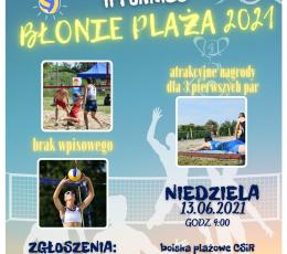 BŁONIE Plaża 2021 - II Turniej